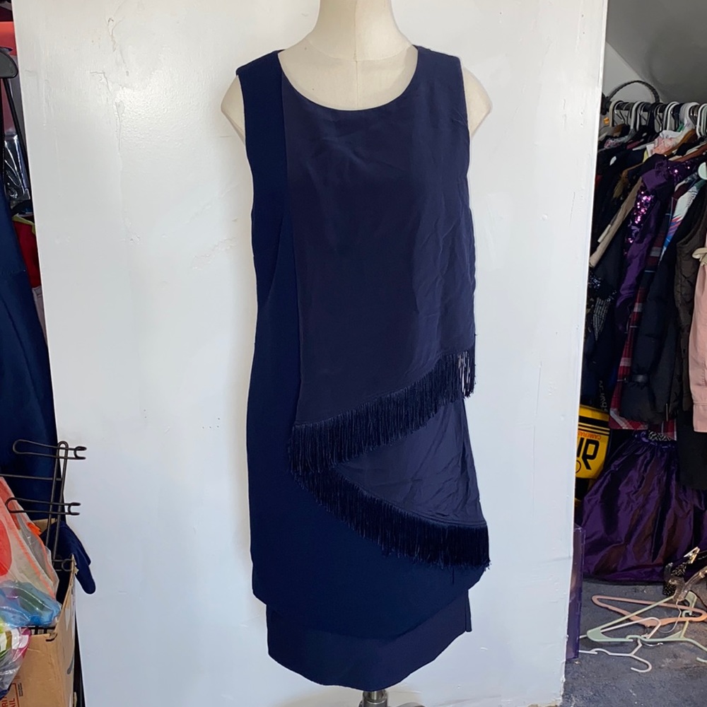 Navy blue dress